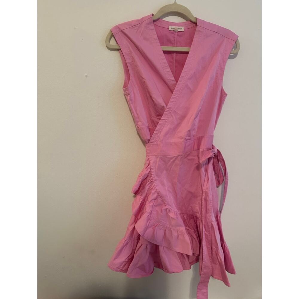 Rebecca Taylor Wrap dress with ruffle